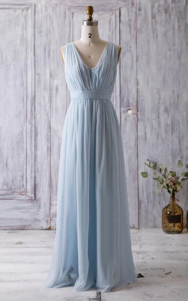 Periwinkle Color Bridesmaid Gowns ...
